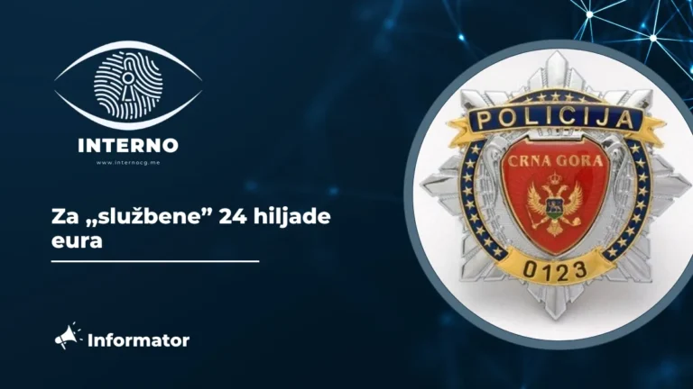 Za ,,službene“ 24 hiljade eura