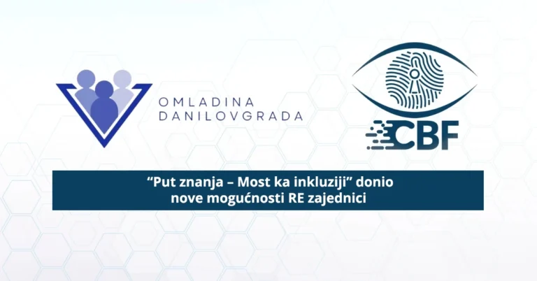 “Put znanja – Most ka inkluziji” donio nove mogućnosti RE zajednici