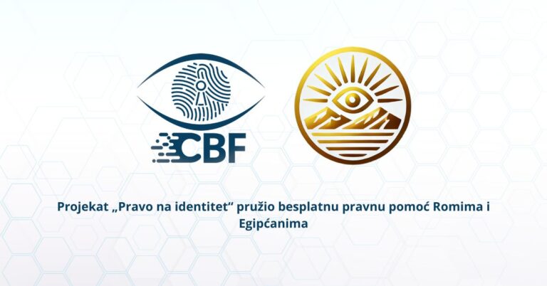 Projekat „Pravo na identitet“ pružio besplatnu pravnu pomoć Romima i Egipćanima