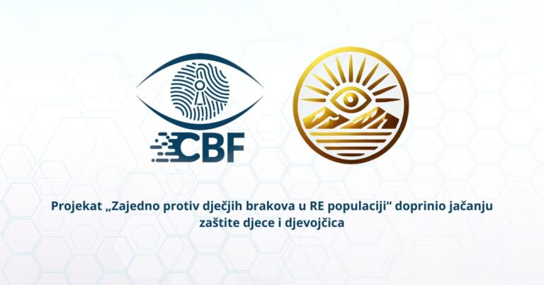 Projekat „Zajedno protiv dječjih brakova u RE populaciji“ doprinio jačanju zaštite djece i djevojčica