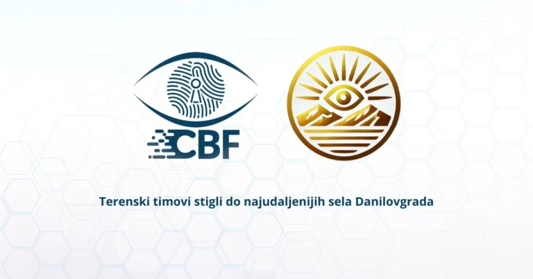 Terenski timovi stigli do najudaljenijih sela Danilovgrada