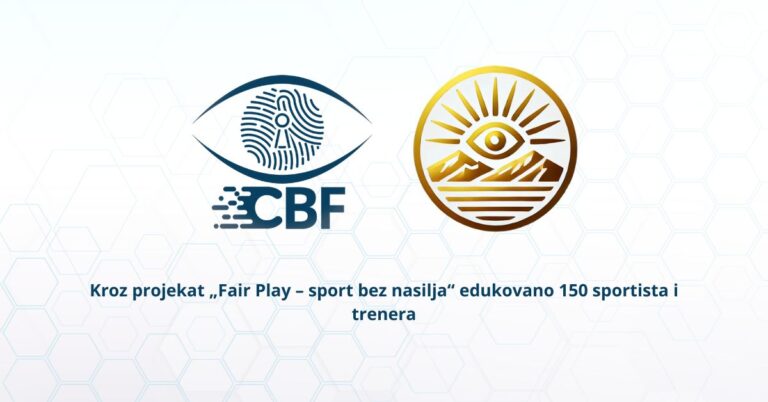 Kroz projekat „Fair Play – sport bez nasilja“ edukovano 150 sportista i trenera